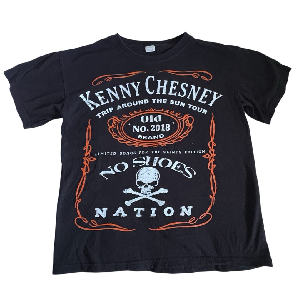 Kenny Chesney Black Graphic T-Shirt